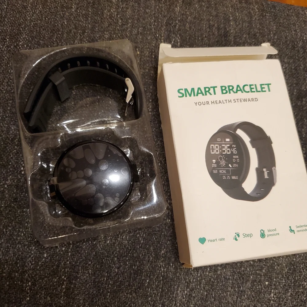 Smart Bracelet Sports Fitness Watch-round face